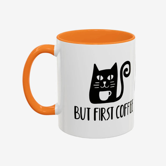 But First Coffee Cat Mug