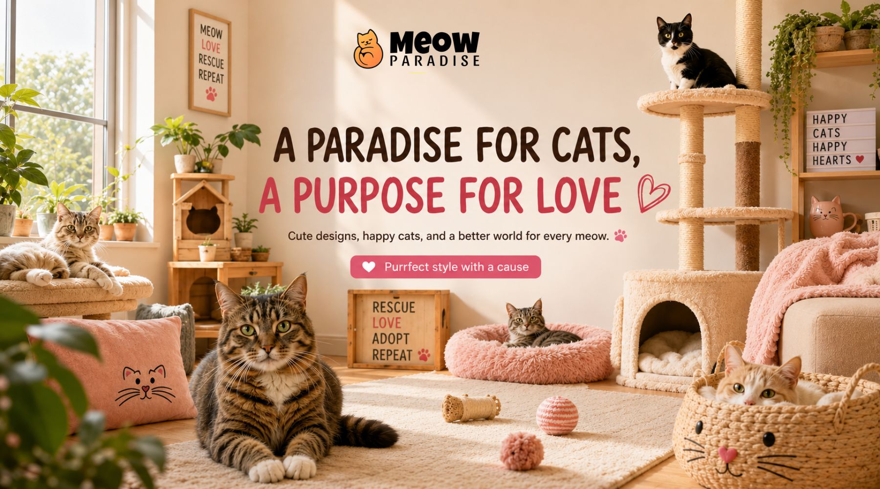 How Buying Cat Apparel Actually Helps Cat Rescue Shelters