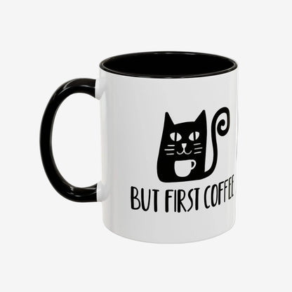 But First Coffee Cat Mug
