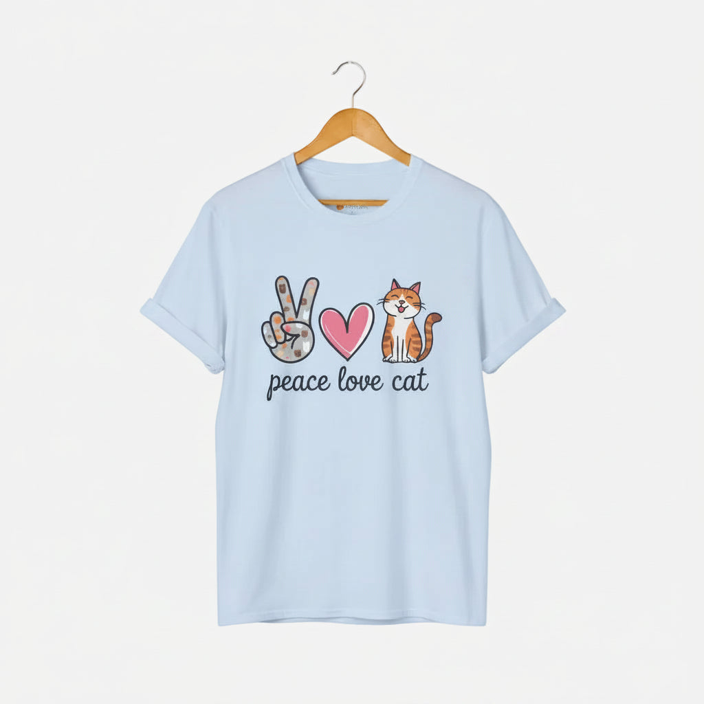 Peace Love Cat