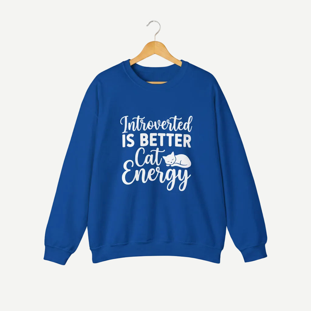 Introverted Is Better Cat Energy