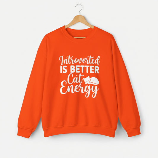 Introverted Is Better Cat Energy