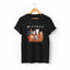 Black t-shirt with kittens graphic and text "KITTENS"